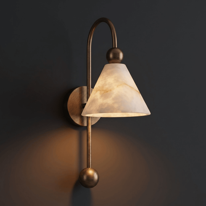 Holloway Antique Bronze Cone Sconce - Vakkerlight