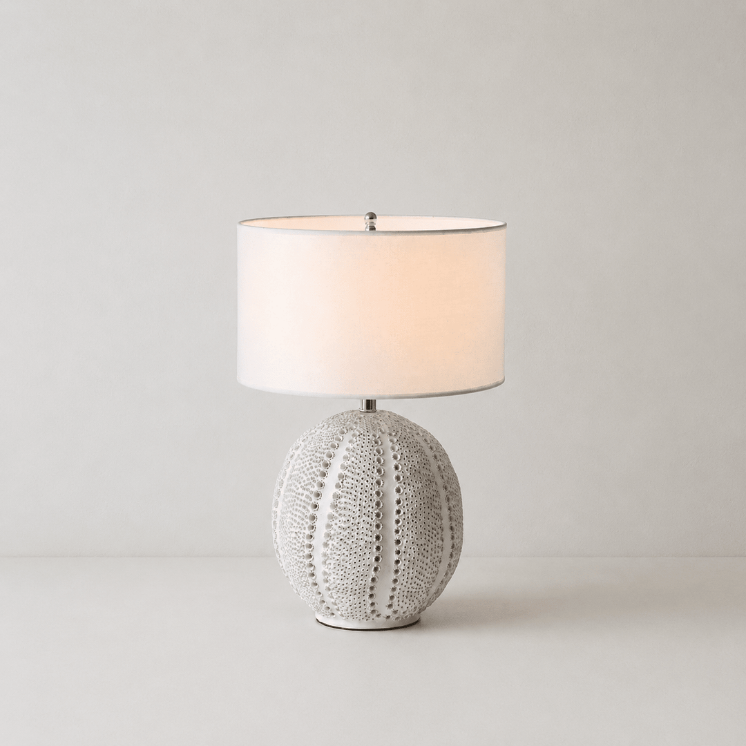 Urchin Textured Ceramic Table Lamp - Vakkerlight
