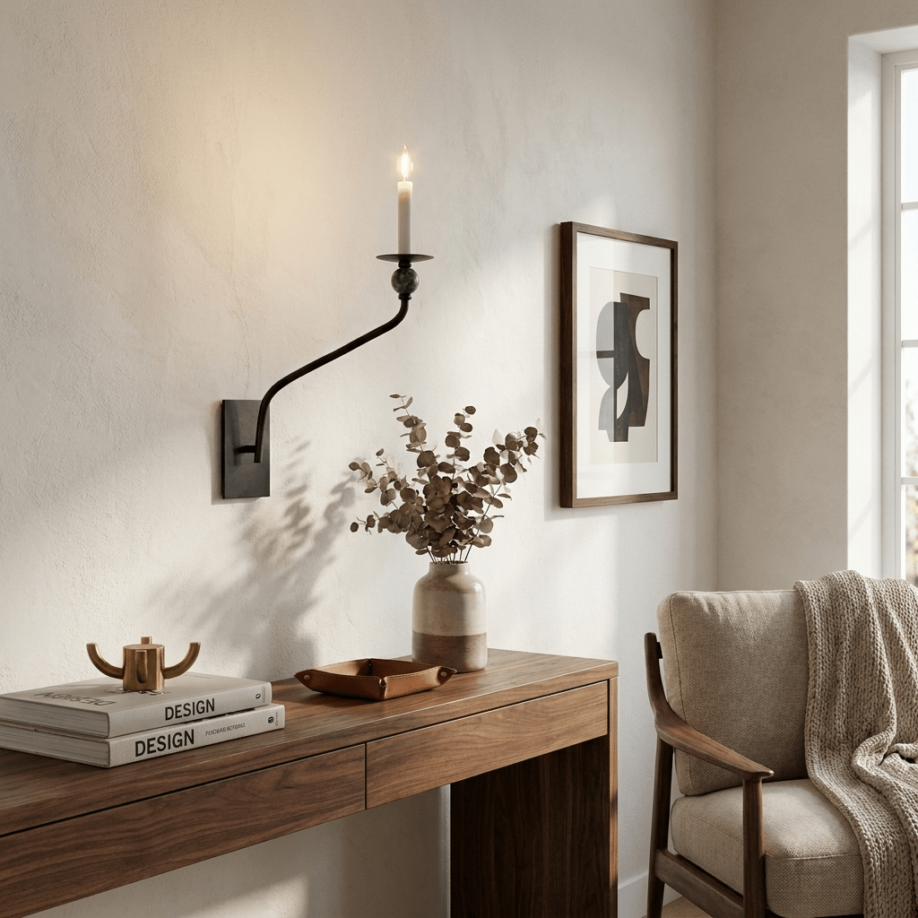 Laurel Branching Brass Sconce - Vakkerlight