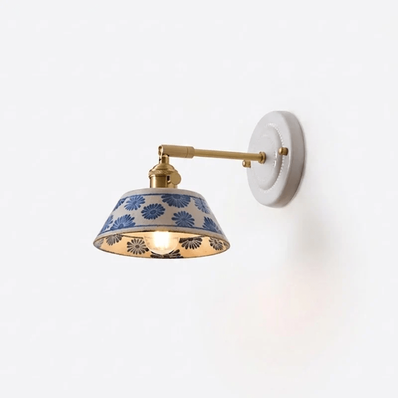 Porcelain Indigo Wall Lamp - Vakkerlight
