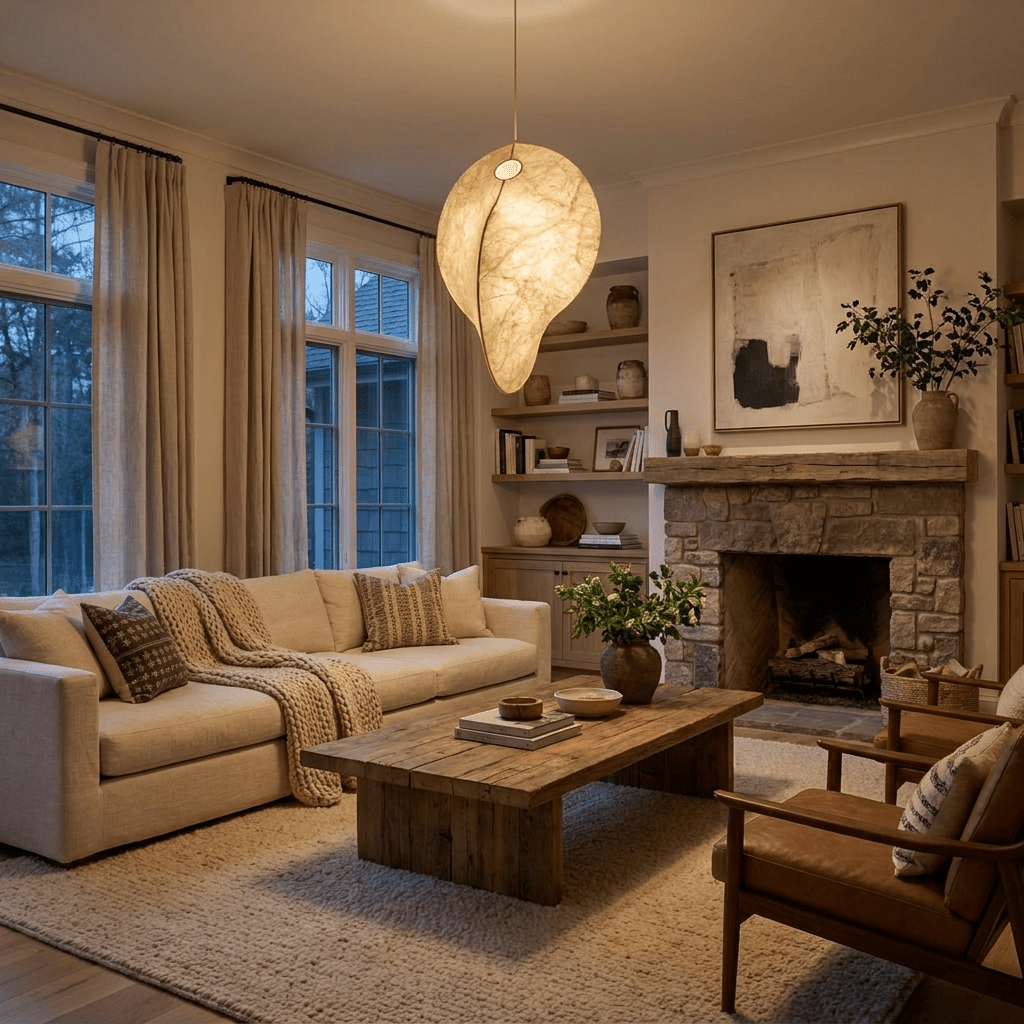 Celeste Crescent Pendant Light - Vakkerlight
