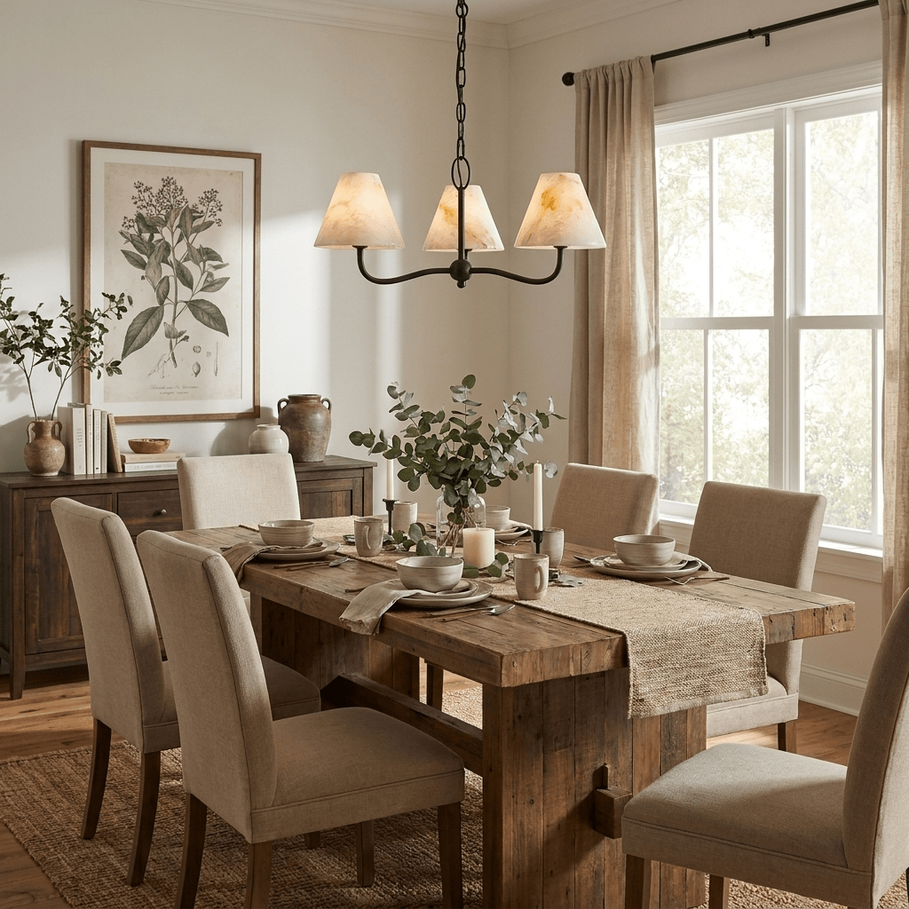 Fenwick Alabaster Cone Chandelier - Vakkerlight