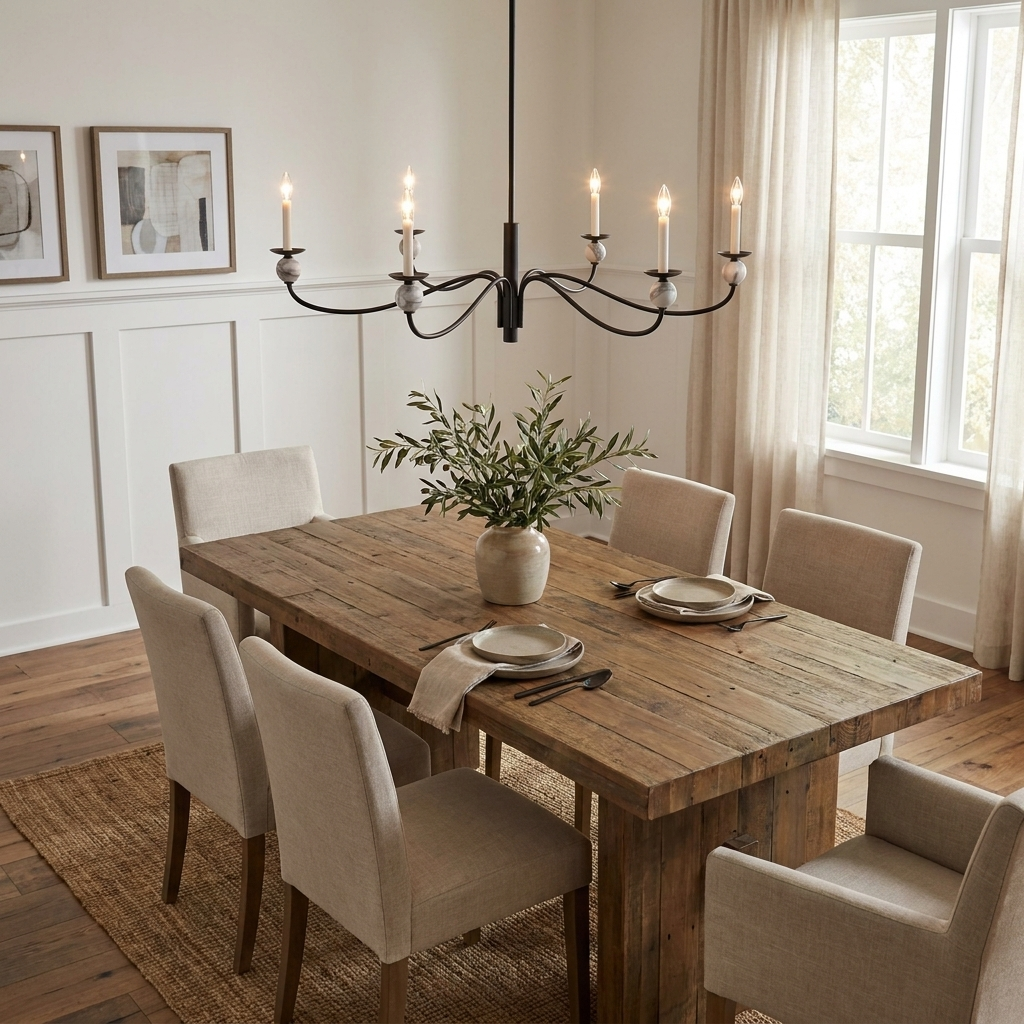 Linden Wave Arm Chandelier – detail 12