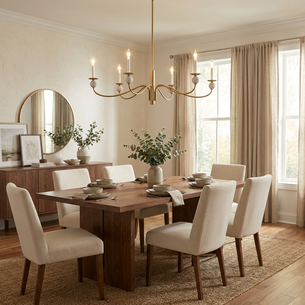 Linden Wave Arm Chandelier – detail 13