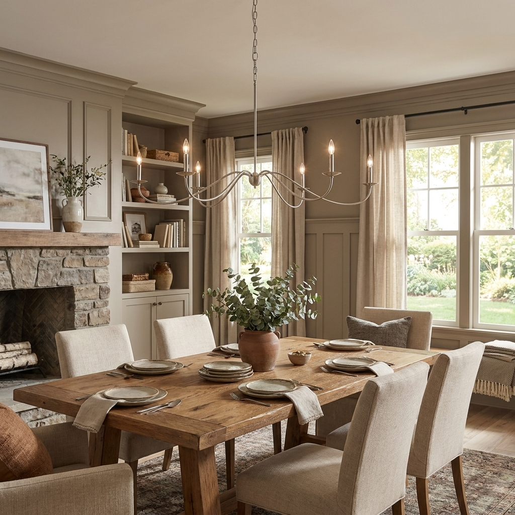 Crescent Wrought Chandelier – detail 23