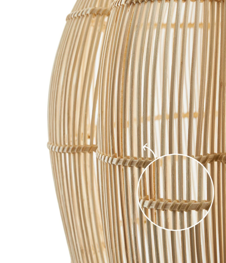 Hive Woven Rattan Pendant Lamp – detail 7