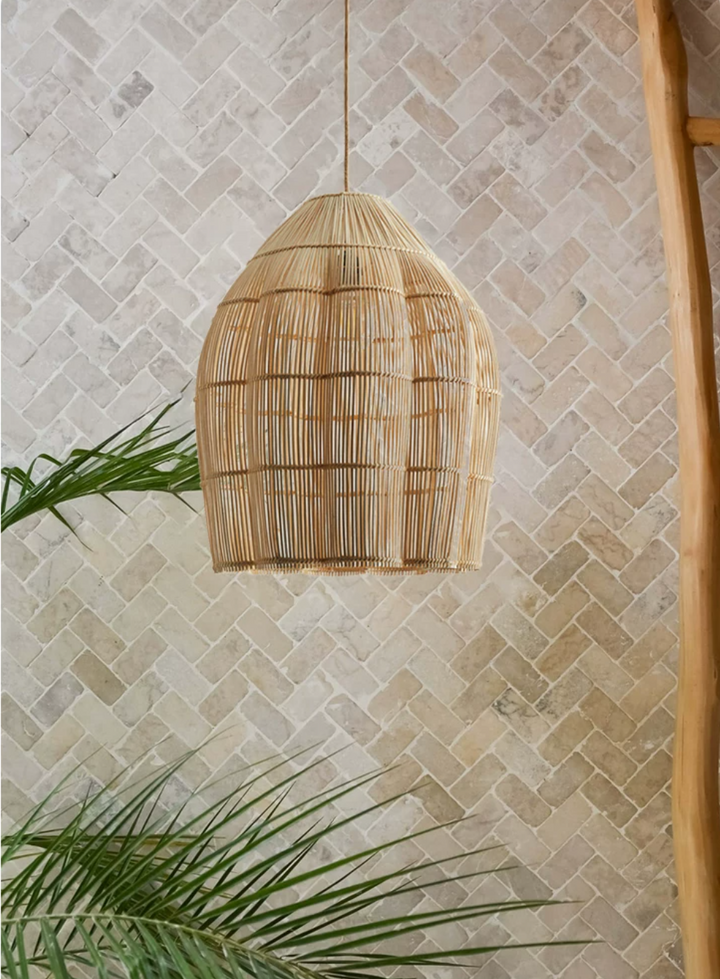Hive Woven Rattan Pendant Lamp – detail 10