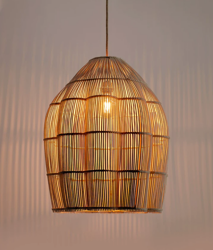 Hive Woven Rattan Pendant Lamp – detail 12