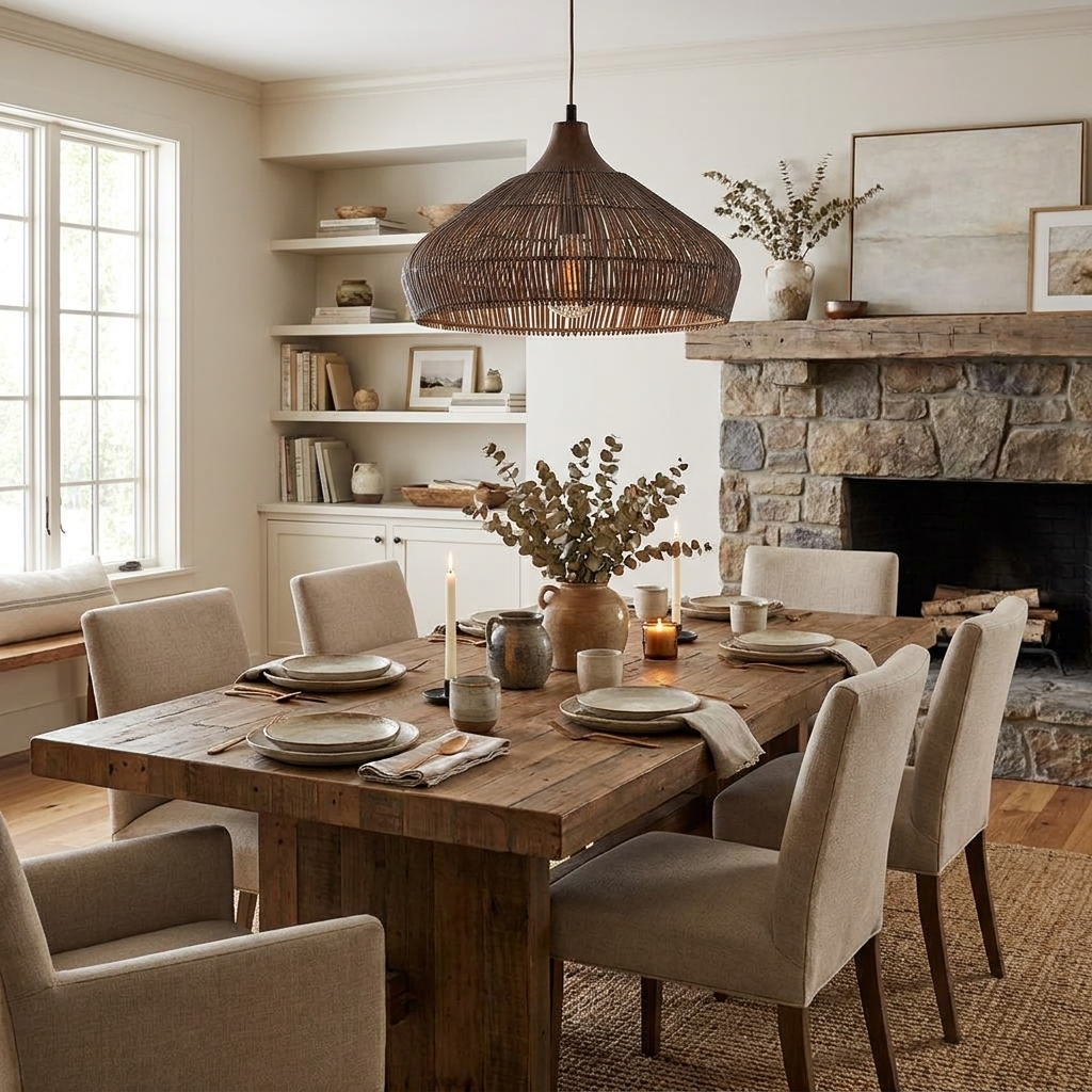 Acorn Woven Rattan Pendant Lamp – detail 5