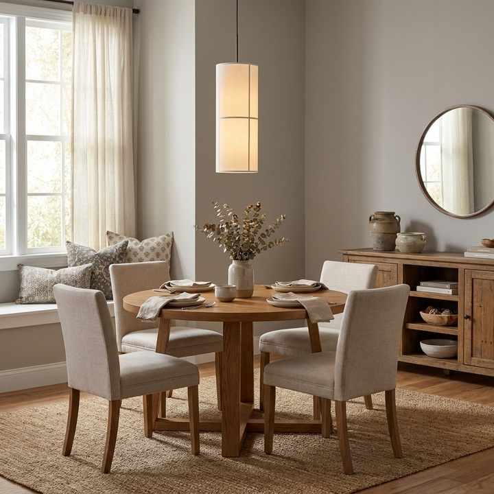 Column Fabric Pendant Lamp – detail 4