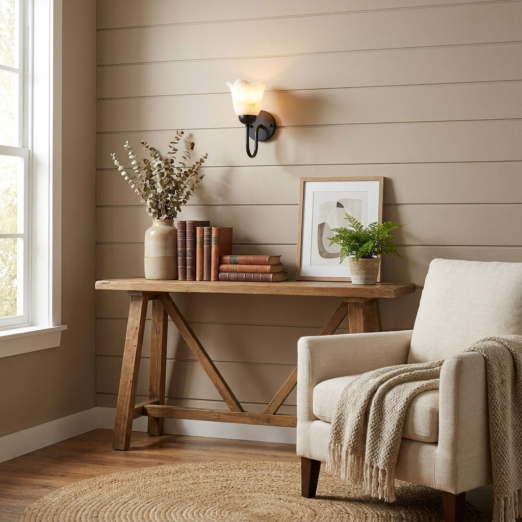 Magnolia Alabaster Wall Sconce