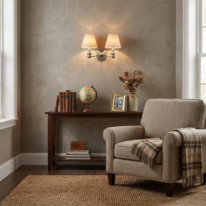 Camden Fabric Wall Sconce