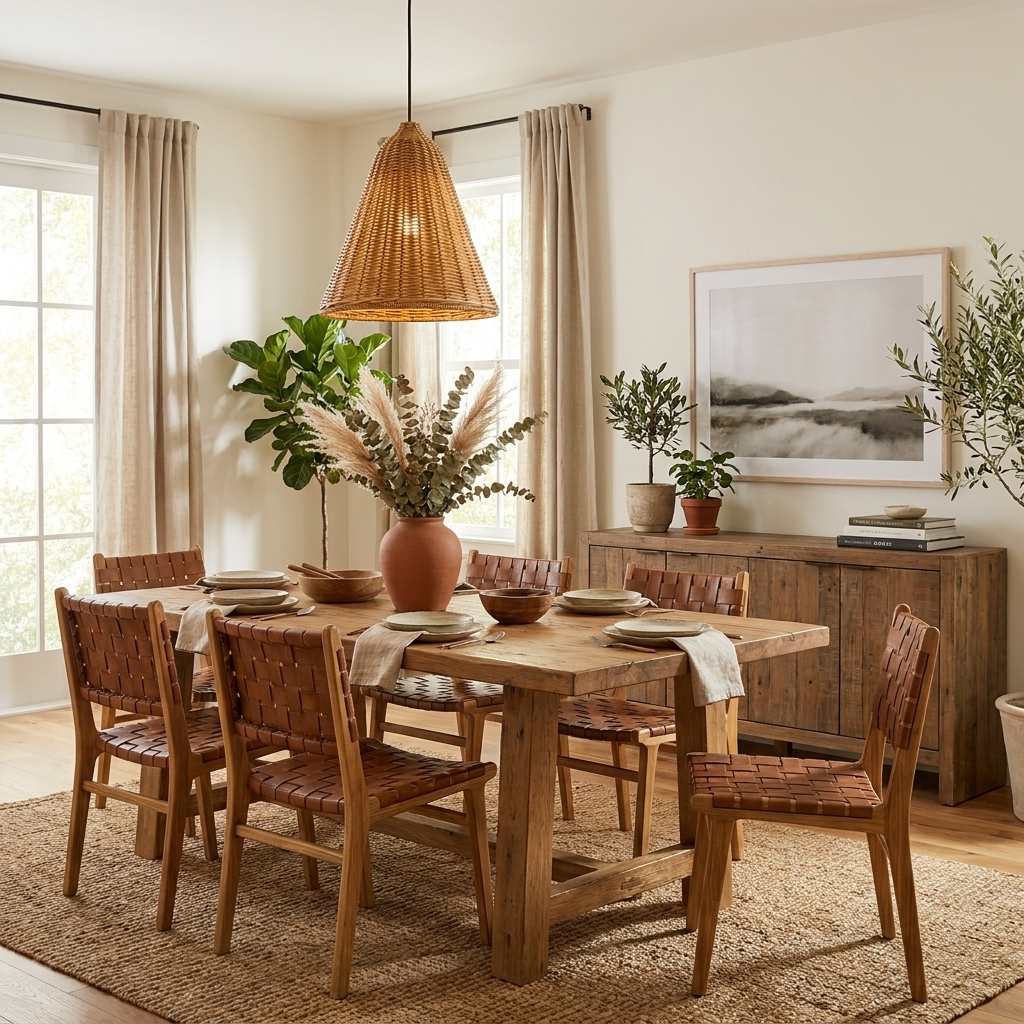 Sheaf Woven Rattan Pendant Lamp