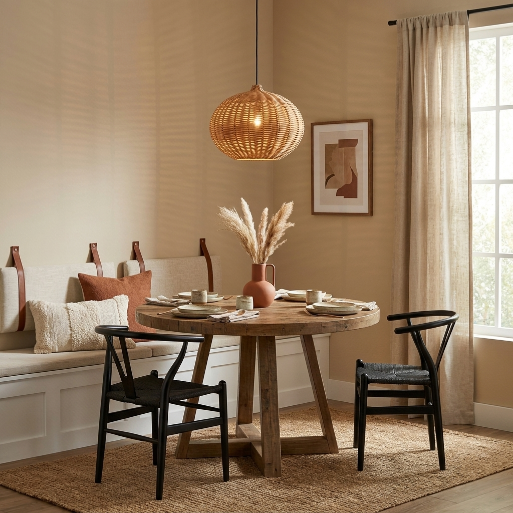 Sheaf Woven Rattan Pendant Lamp