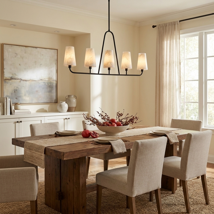 Winslow Alabaster Chandelier