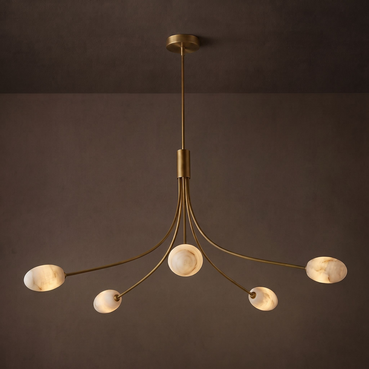 Dahlia Alabaster Chandelier