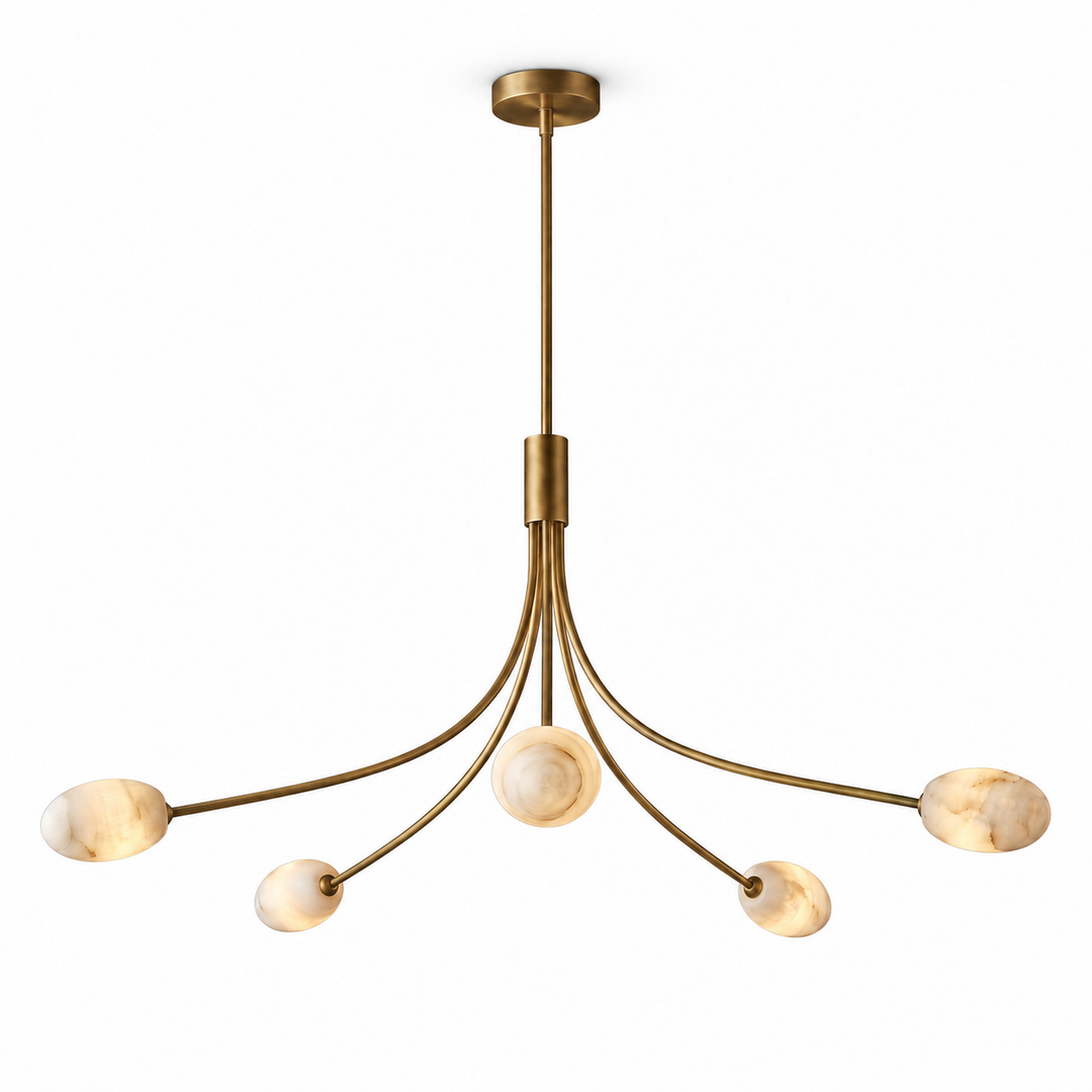 Dahlia Alabaster Chandelier