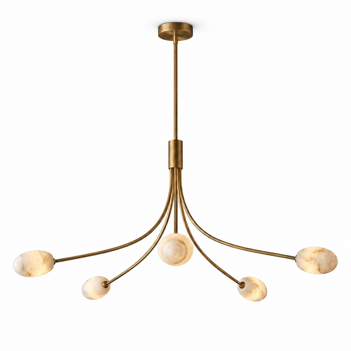 Dahlia Alabaster Chandelier