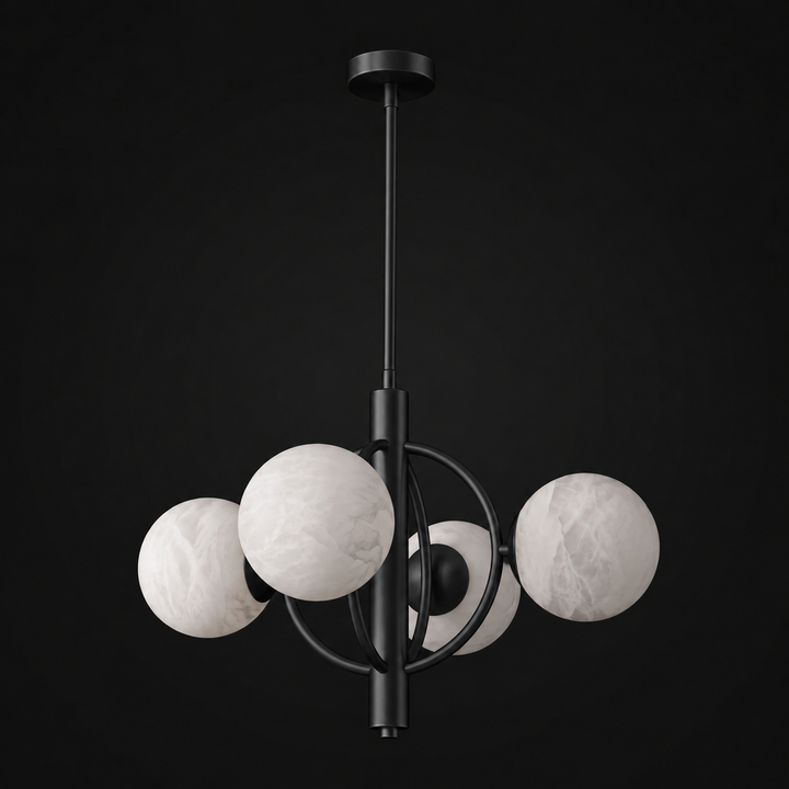 Orbit Alabaster Chandelier