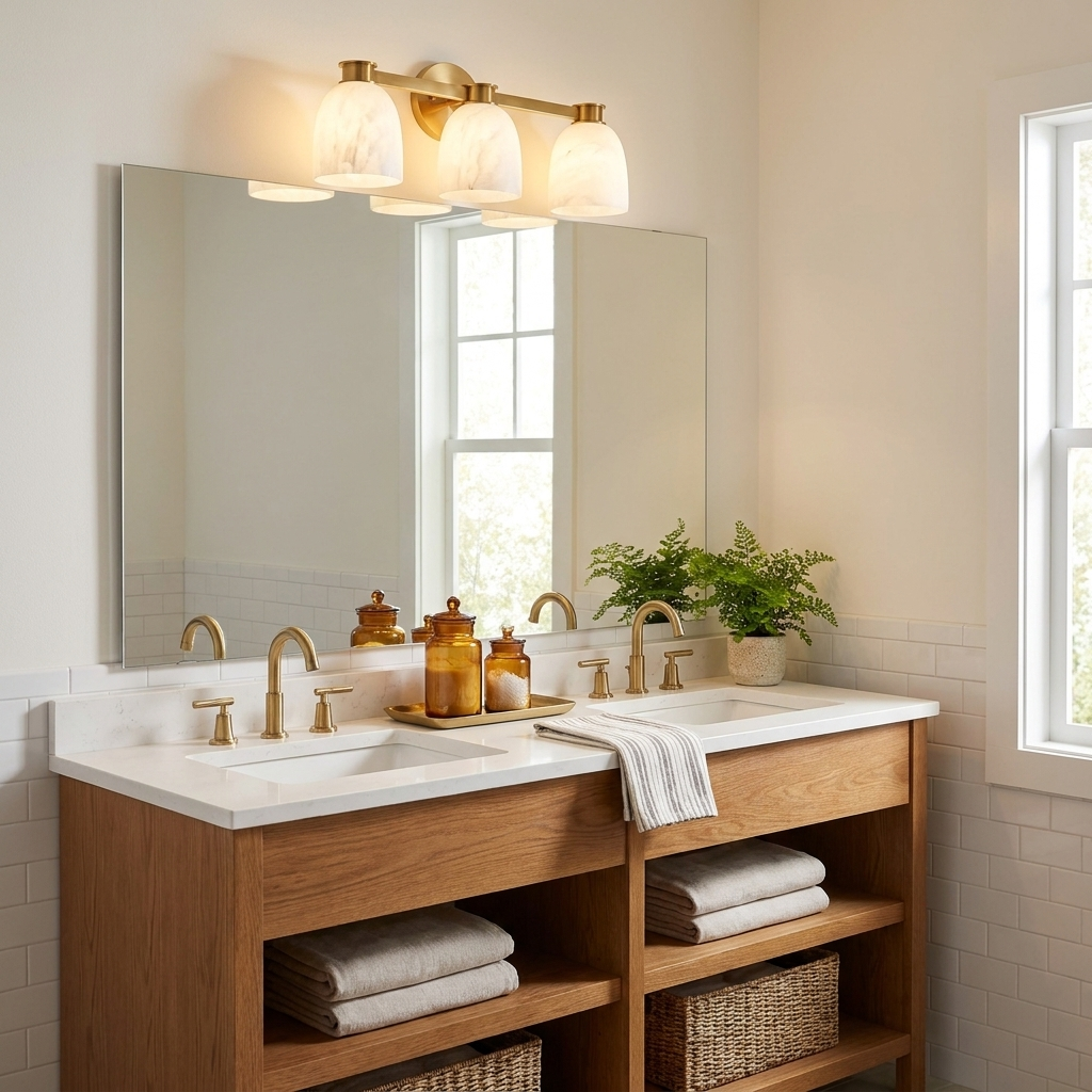Transom Alabaster Wall Sconce