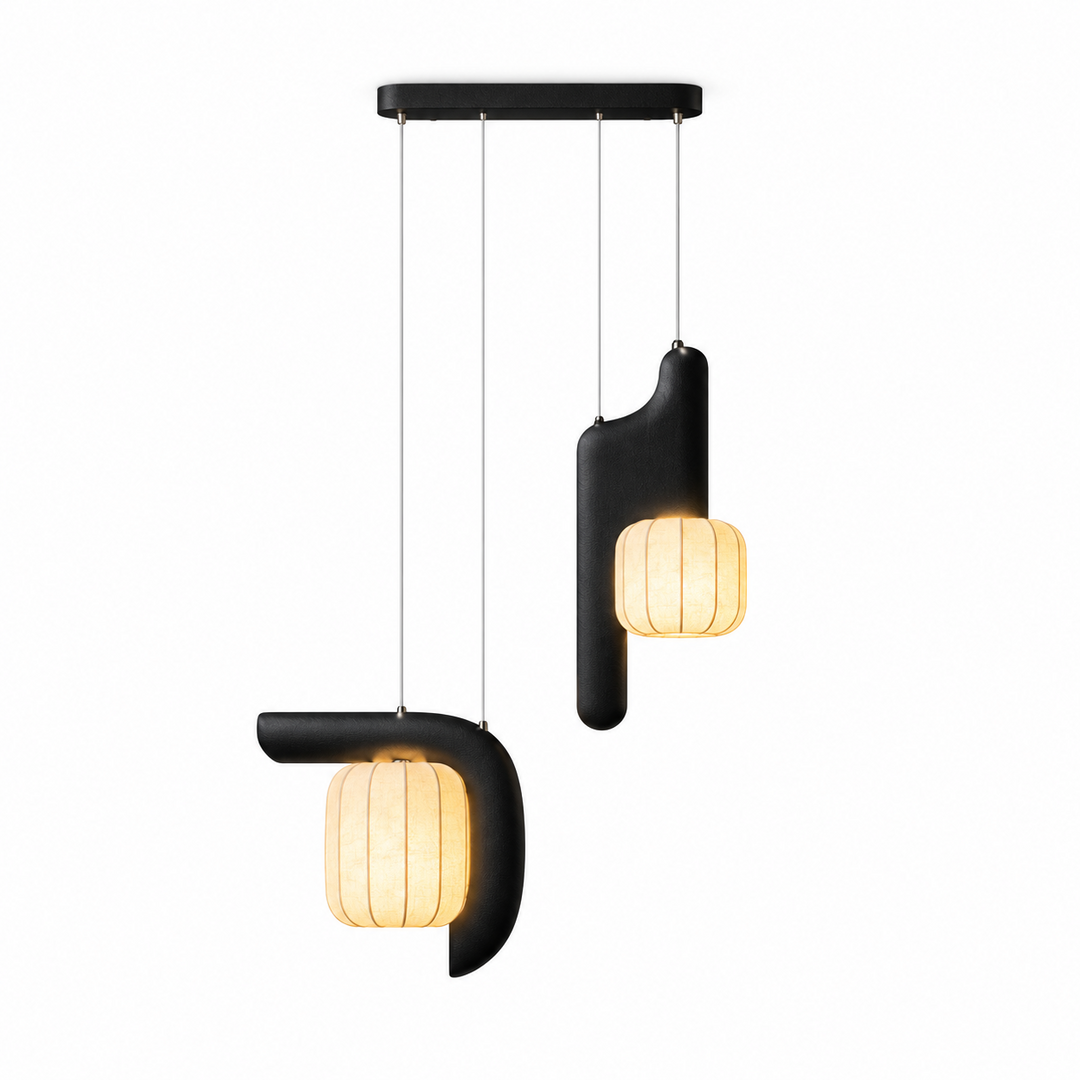 Bough Fluted Paper Pendant Lamp