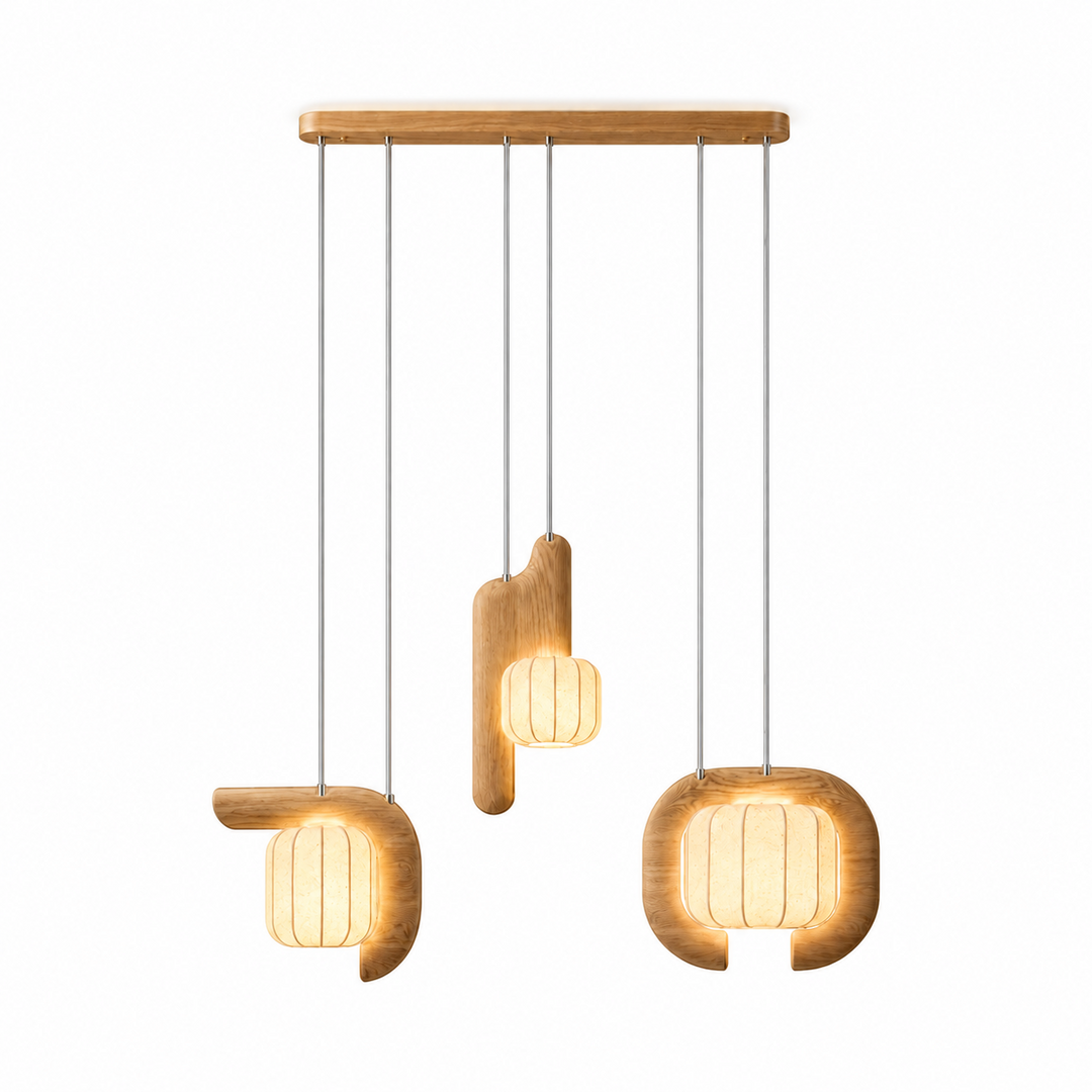 Bough Fluted Paper Pendant Lamp