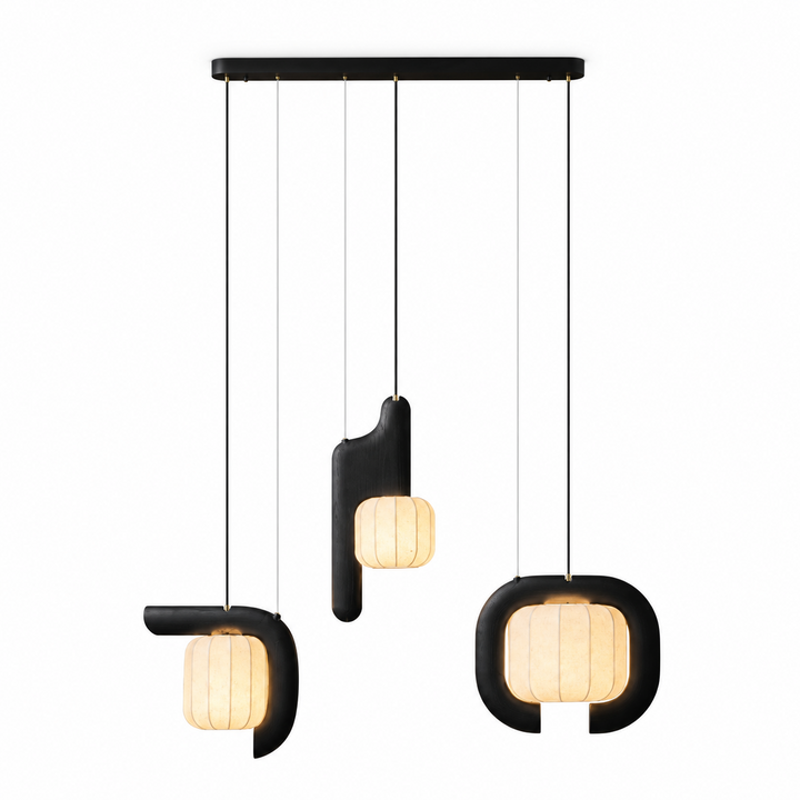 Bough Fluted Paper Pendant Lamp