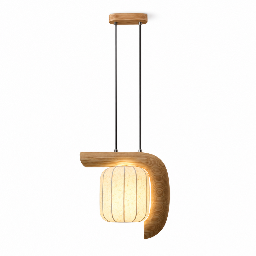Bough Fluted Paper Pendant Lamp