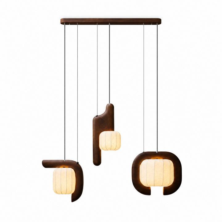 Bough Fluted Paper Pendant Lamp