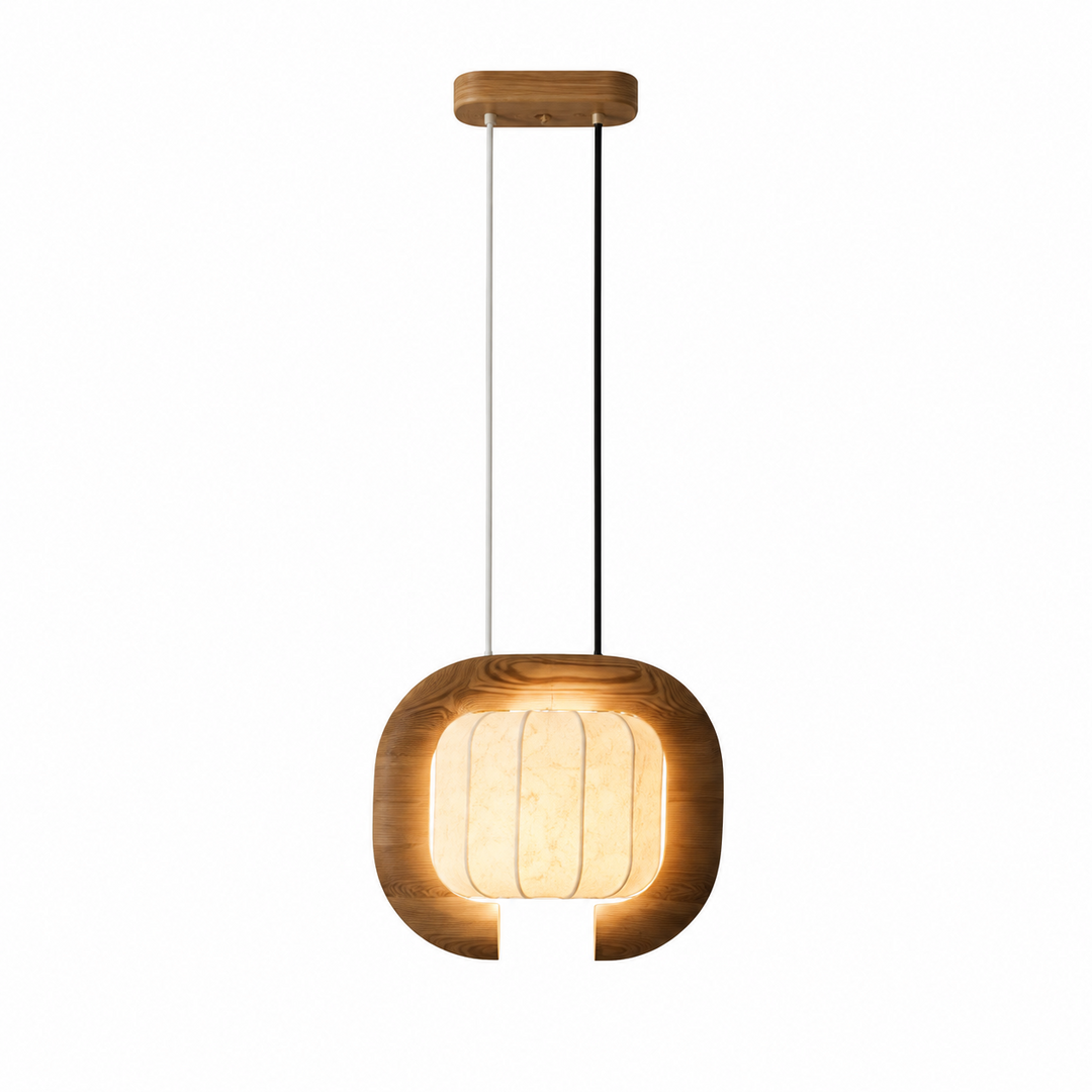 Bough Fluted Paper Pendant Lamp