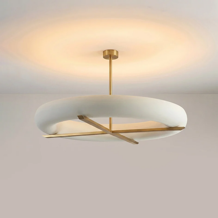 Noveris Geometric Flush Mount Chandelier