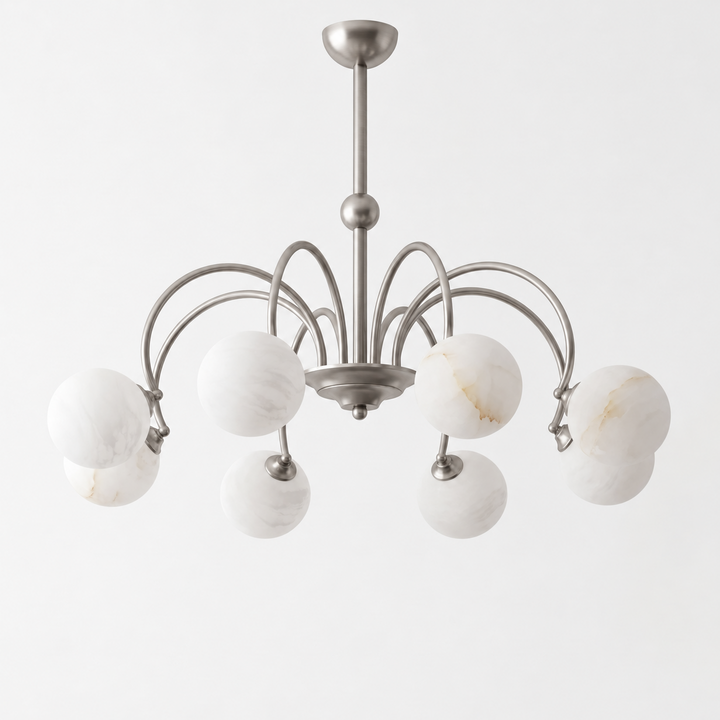 Plume Alabaster Chandelier