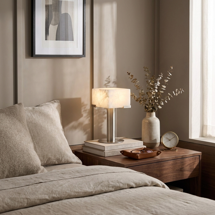 Monolith Alabaster Table Lamp