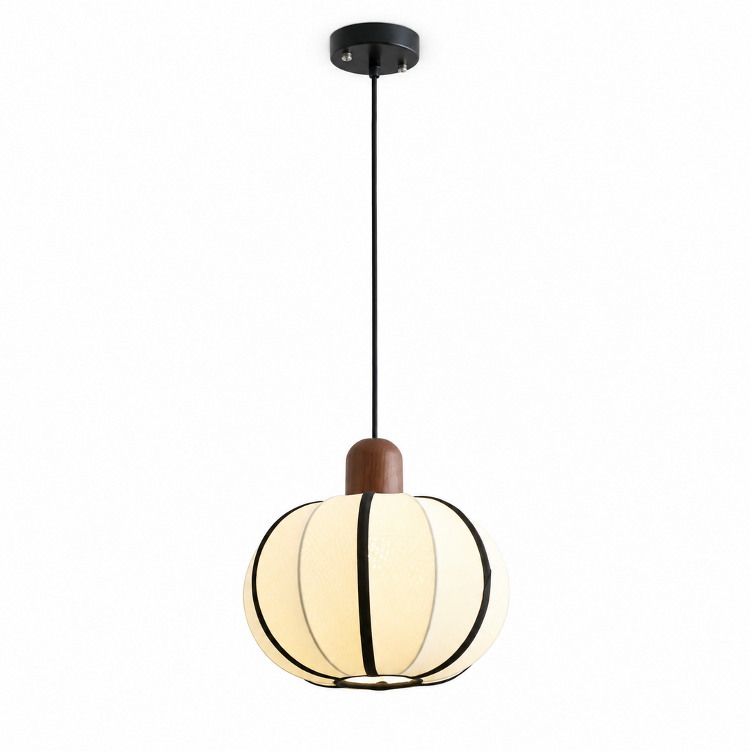 Melon Fabric Pendant Lamp