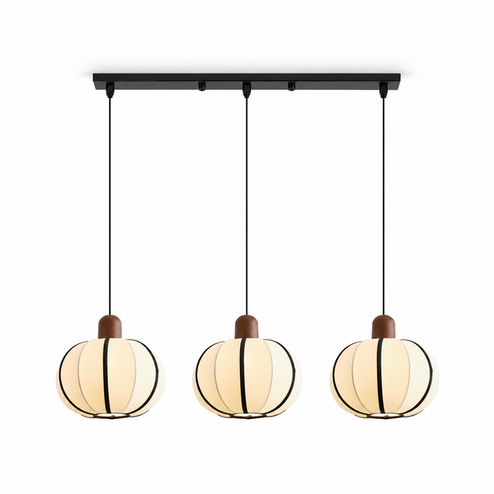 Melon Fabric Pendant Lamp