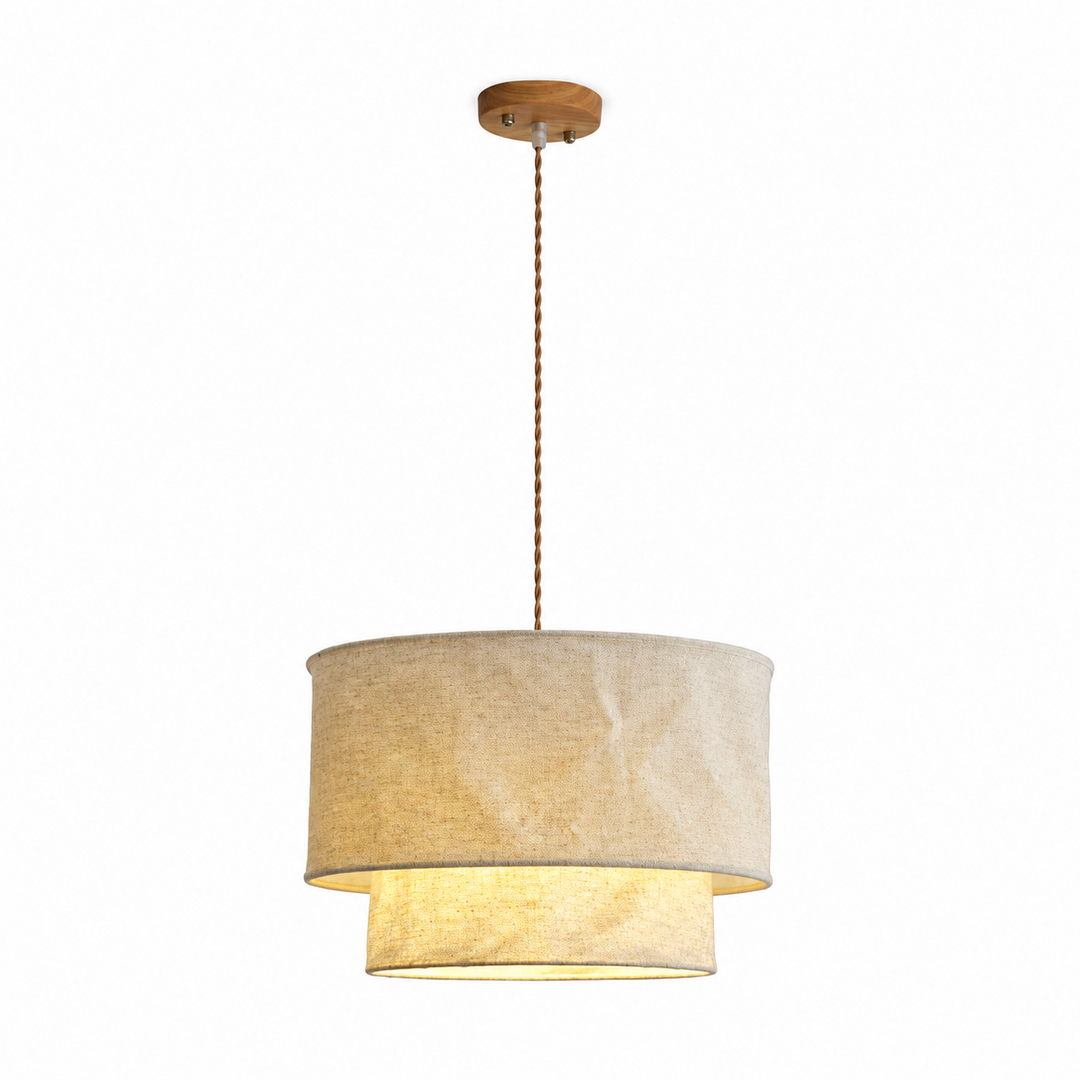 Suspension Tambour Lin Flax
