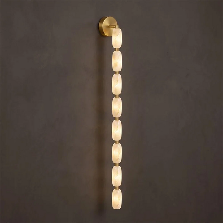 Applique murale Chaplet Beaded Alabaster