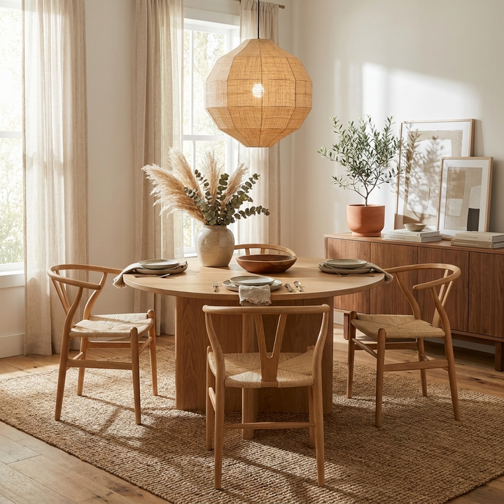 Facet Fabric Pendant Lamp
