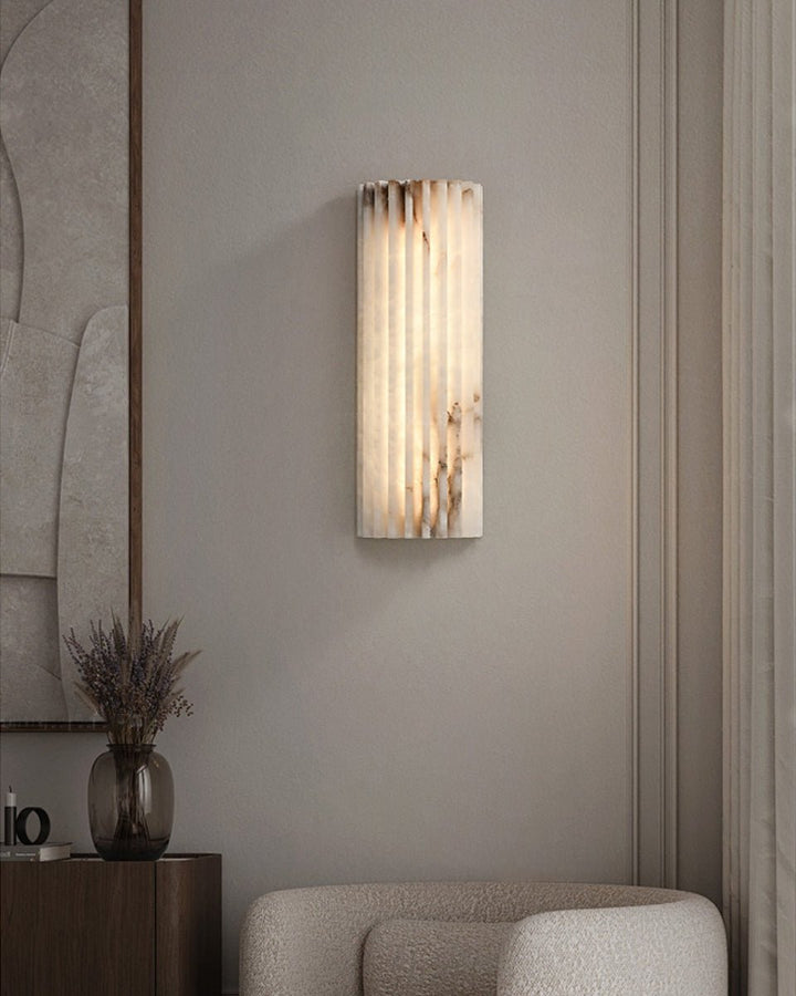 Alvia Alabaster Wall Light - Vakkerlight