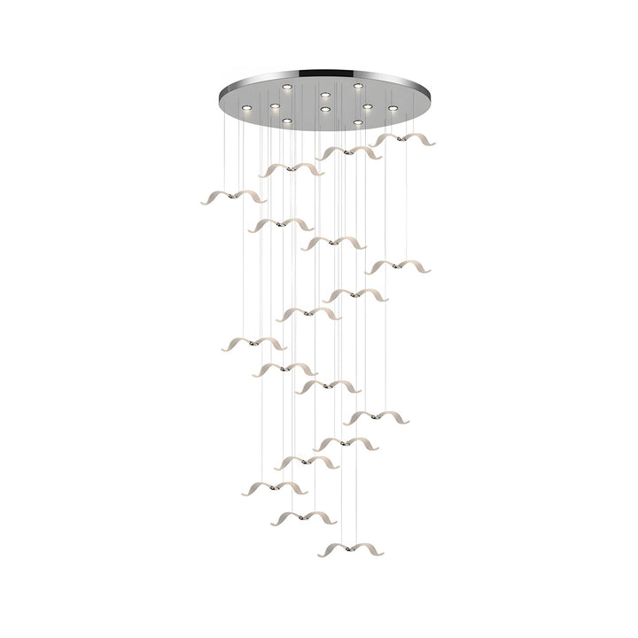 Large Seagull Chandelier - Vakkerlight