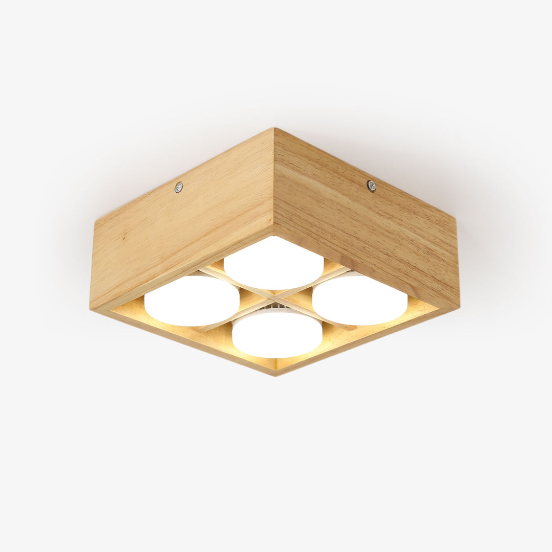 Cobra Wood Ceiling Light - Vakkerlight