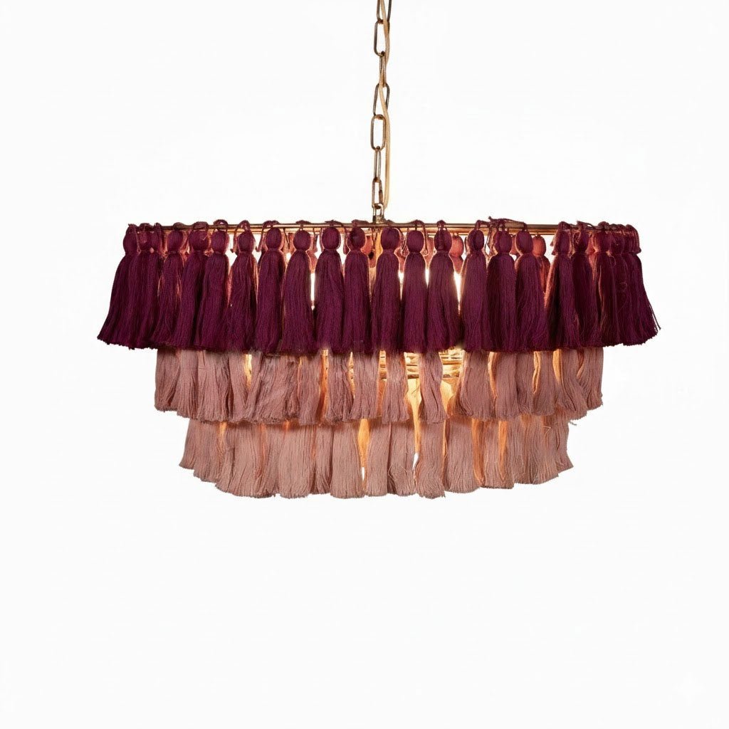 Fela Tassel Chandelier - Vakkerlight