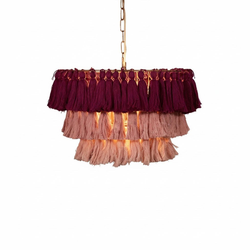 Fela Tassel Chandelier - Vakkerlight