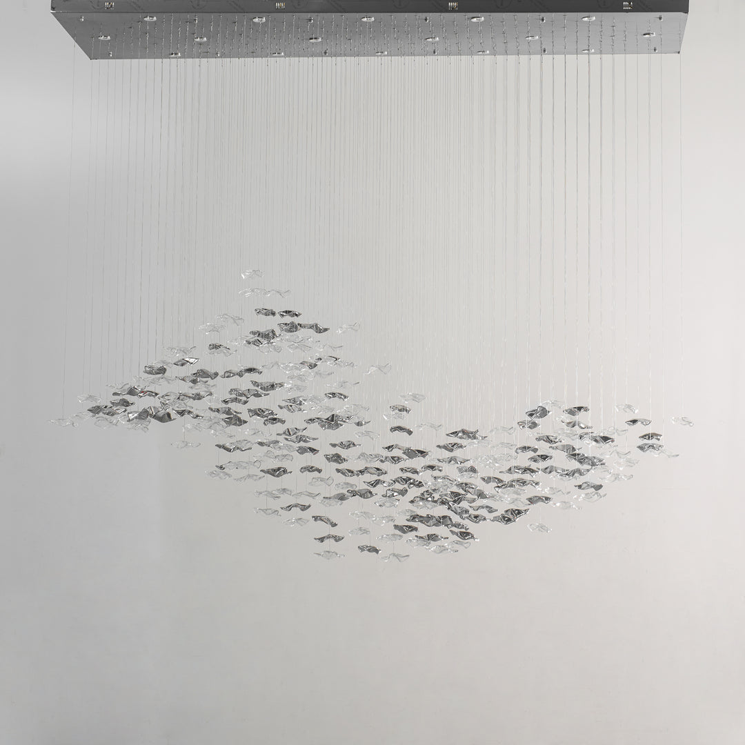 Tidal Art Glass Chandelier