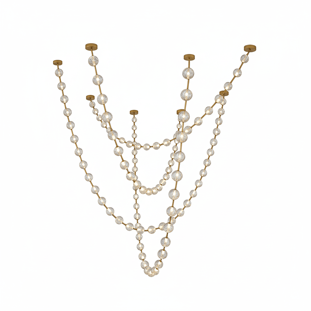 Strand Necklace Chandelier - Vakkerlight