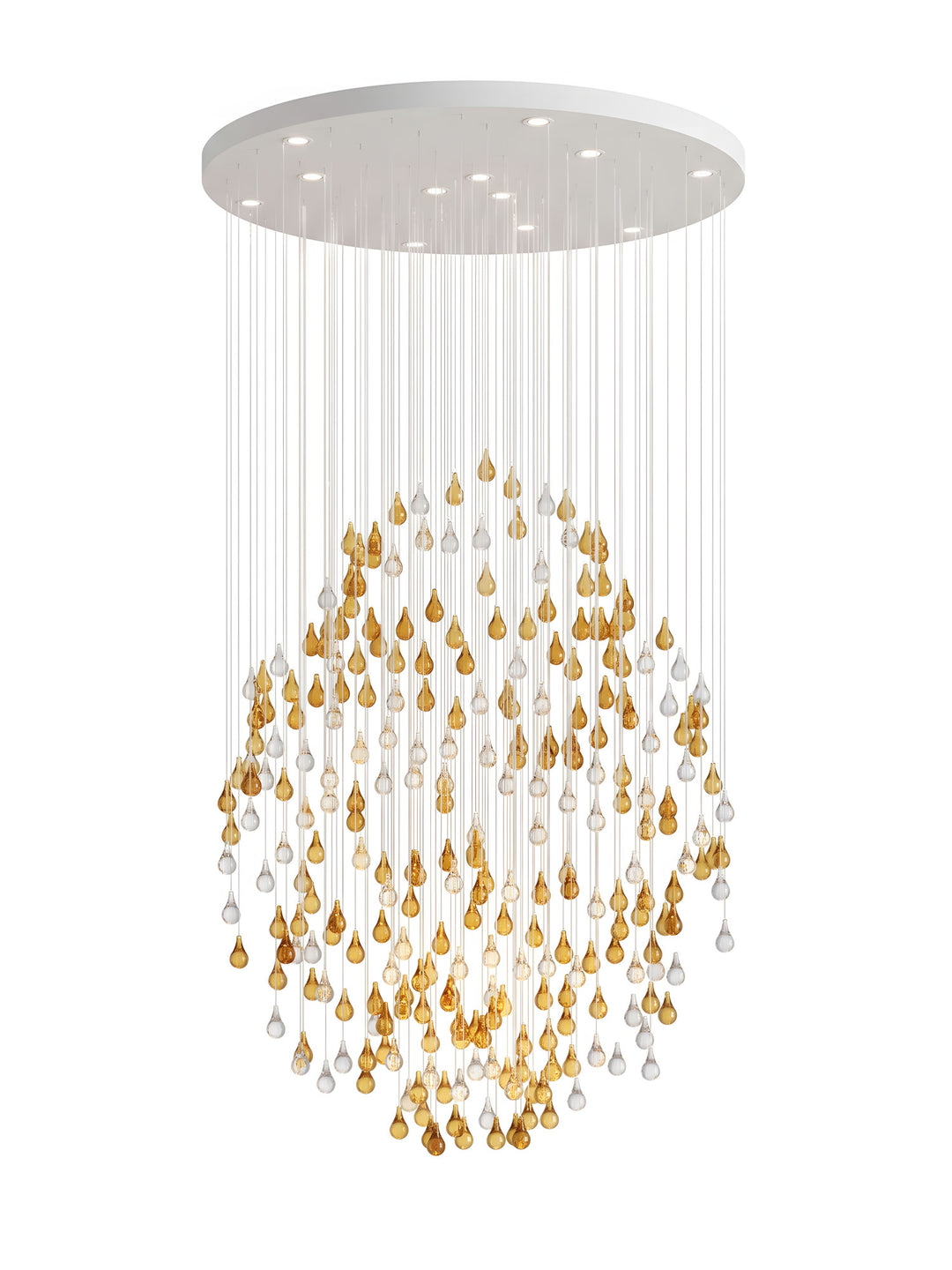 Droplets Sculpture Chandelier - Vakkerlight
