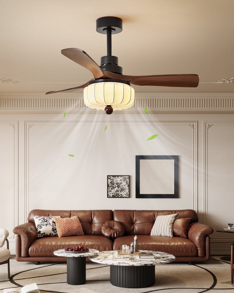 Elira Vintage Ceiling Fan Light - Vakkerlight
