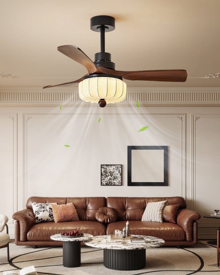 Elira Vintage Ceiling Fan Light - Vakkerlight