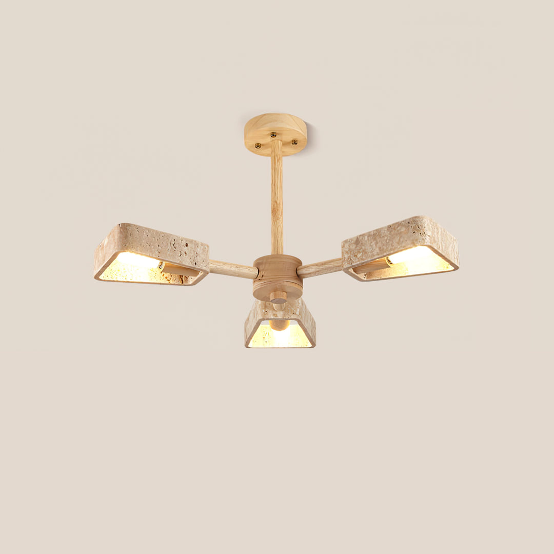 Elementa Travertone Chandelier - Vakkerlight