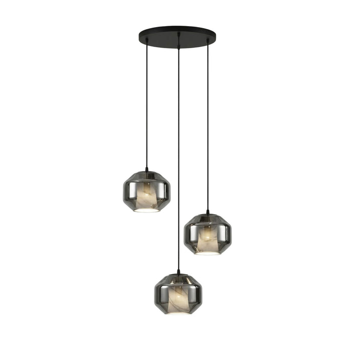 Alabaster Glass Cylinder Pendant Light - Vakkerlight